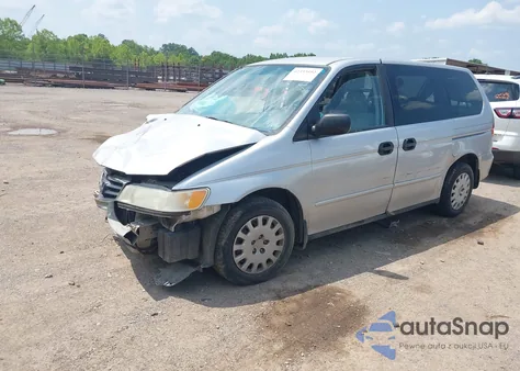 2004 Honda Odyssey Lx из США, поврежденный, VIN 5FNRL18504B129349